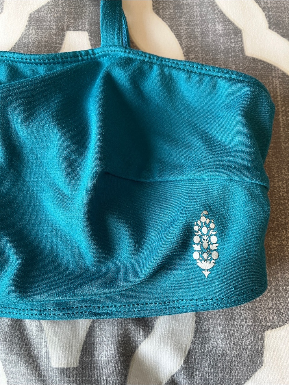 FP Movement Blue Workout Top S - Picture 3 of 5